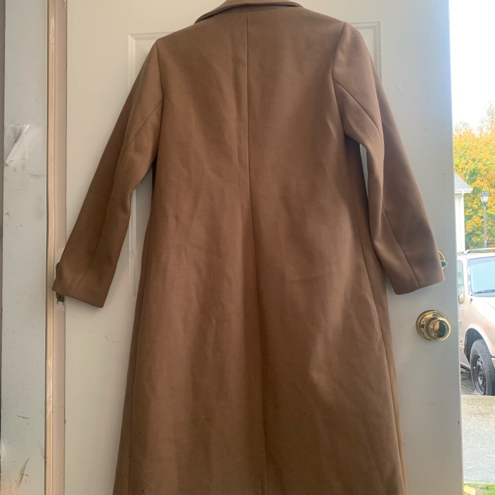 Classic Camel Trench Coat - image 2